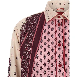 Multicolor Viscose Blouse