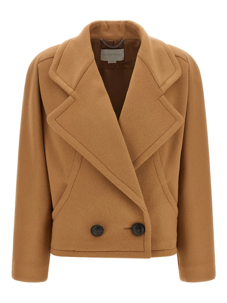 Beige Wool Coat