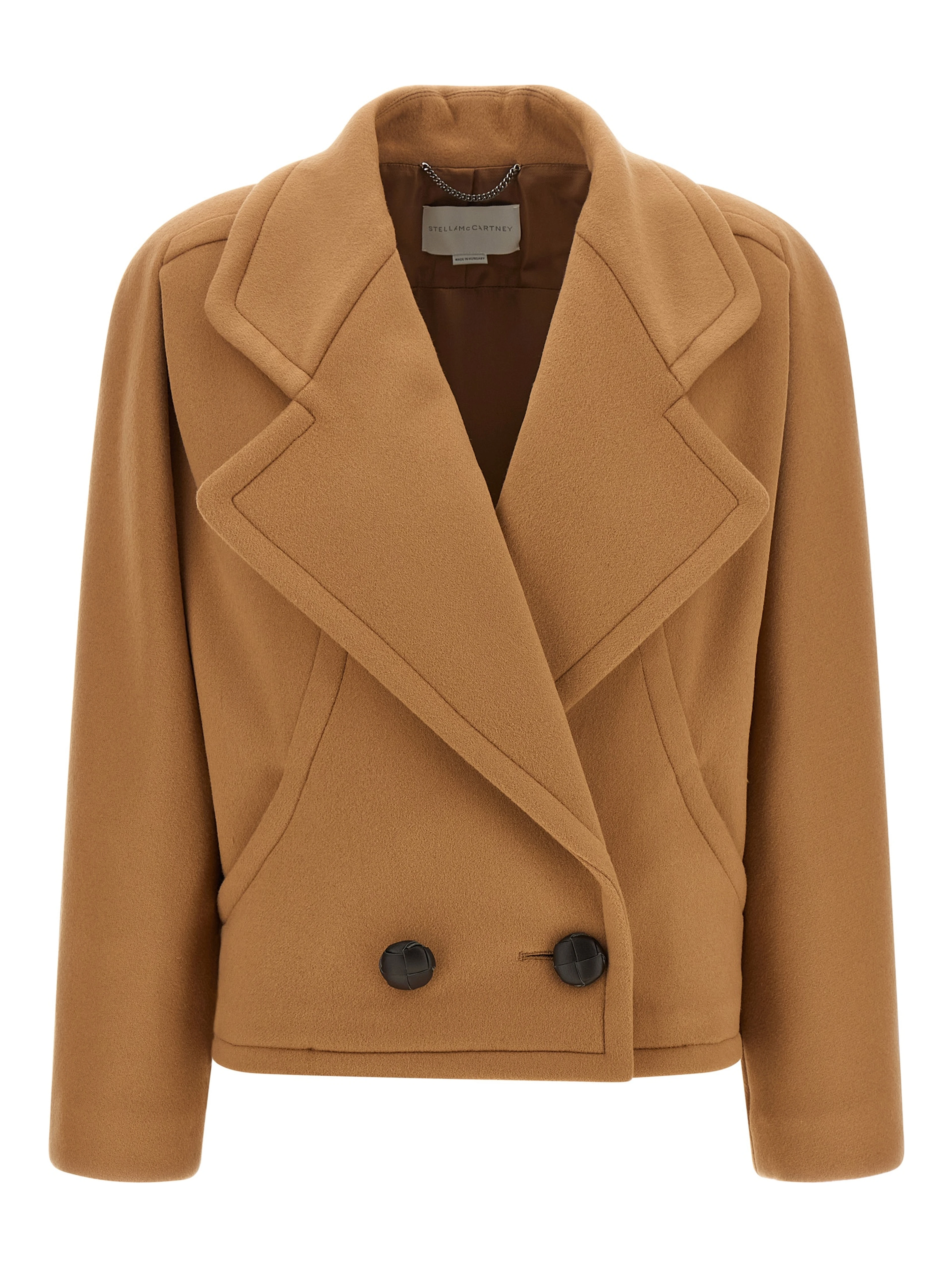 Beige Wool Coat