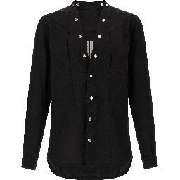 Black Cotton Blouse