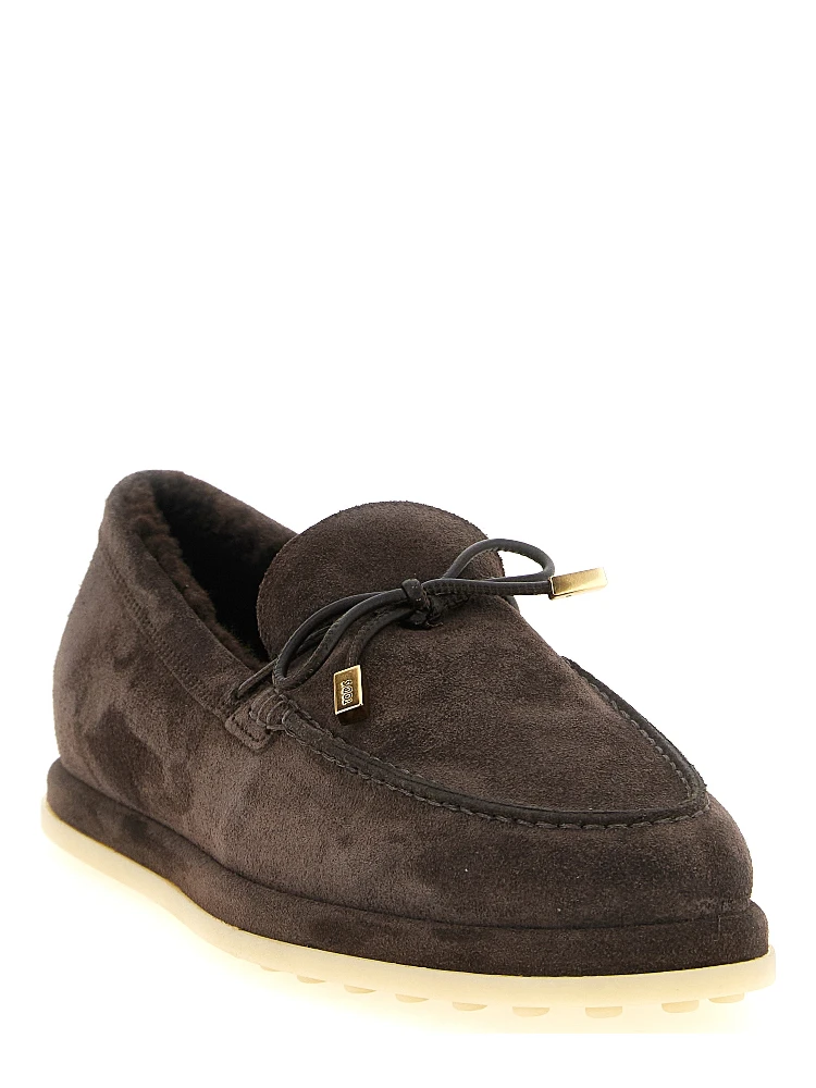 Brown Calfskin Slip-On Loafers alternative
