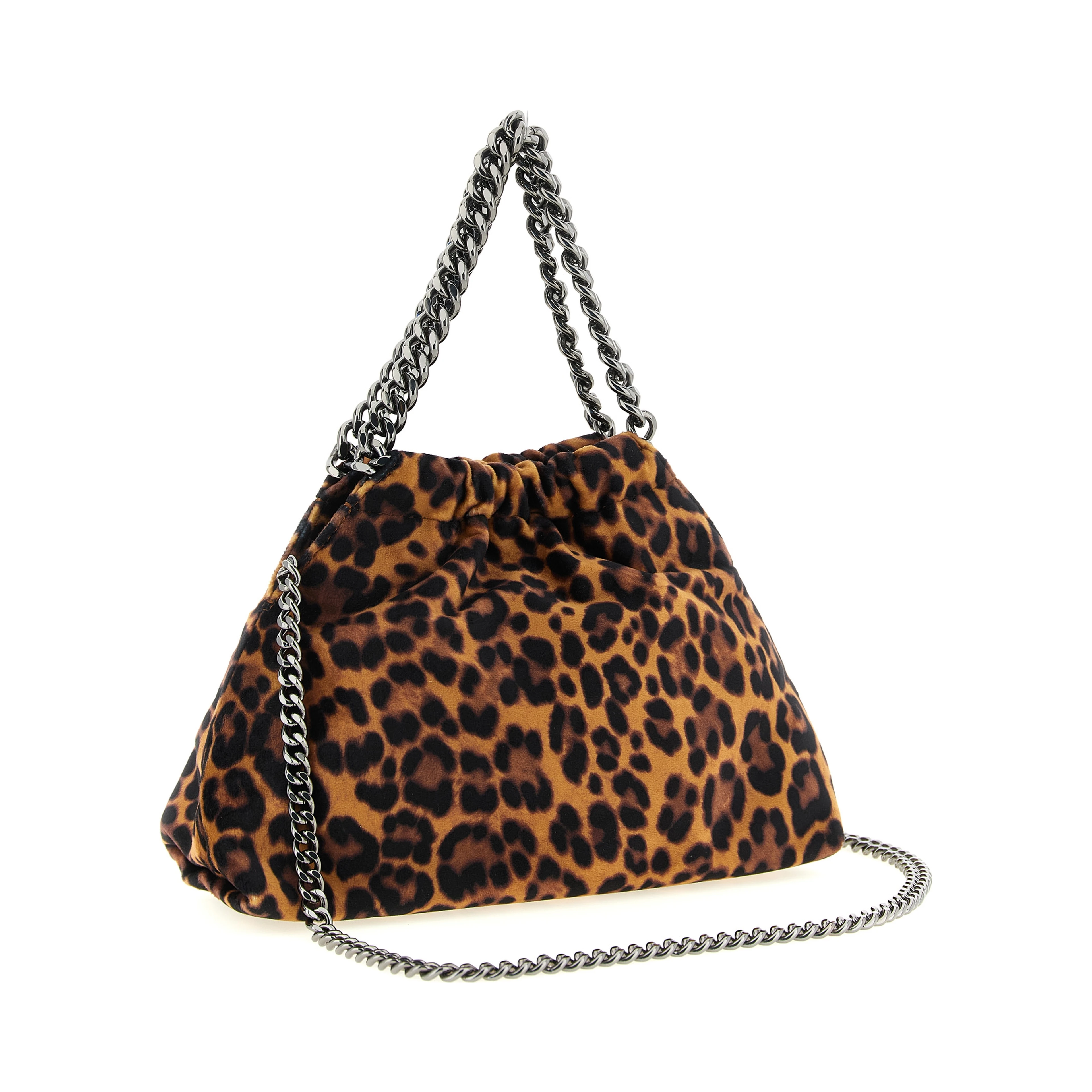 Brown Polyester Handbag