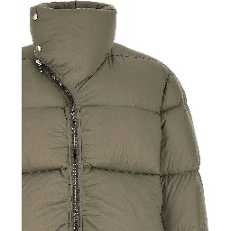 Bicolor Nylon Full-Length Jacket