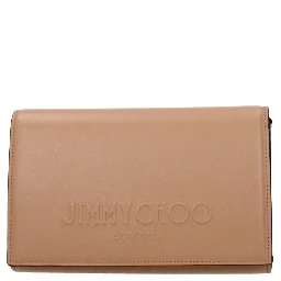 Brown Leather Clutch Bag