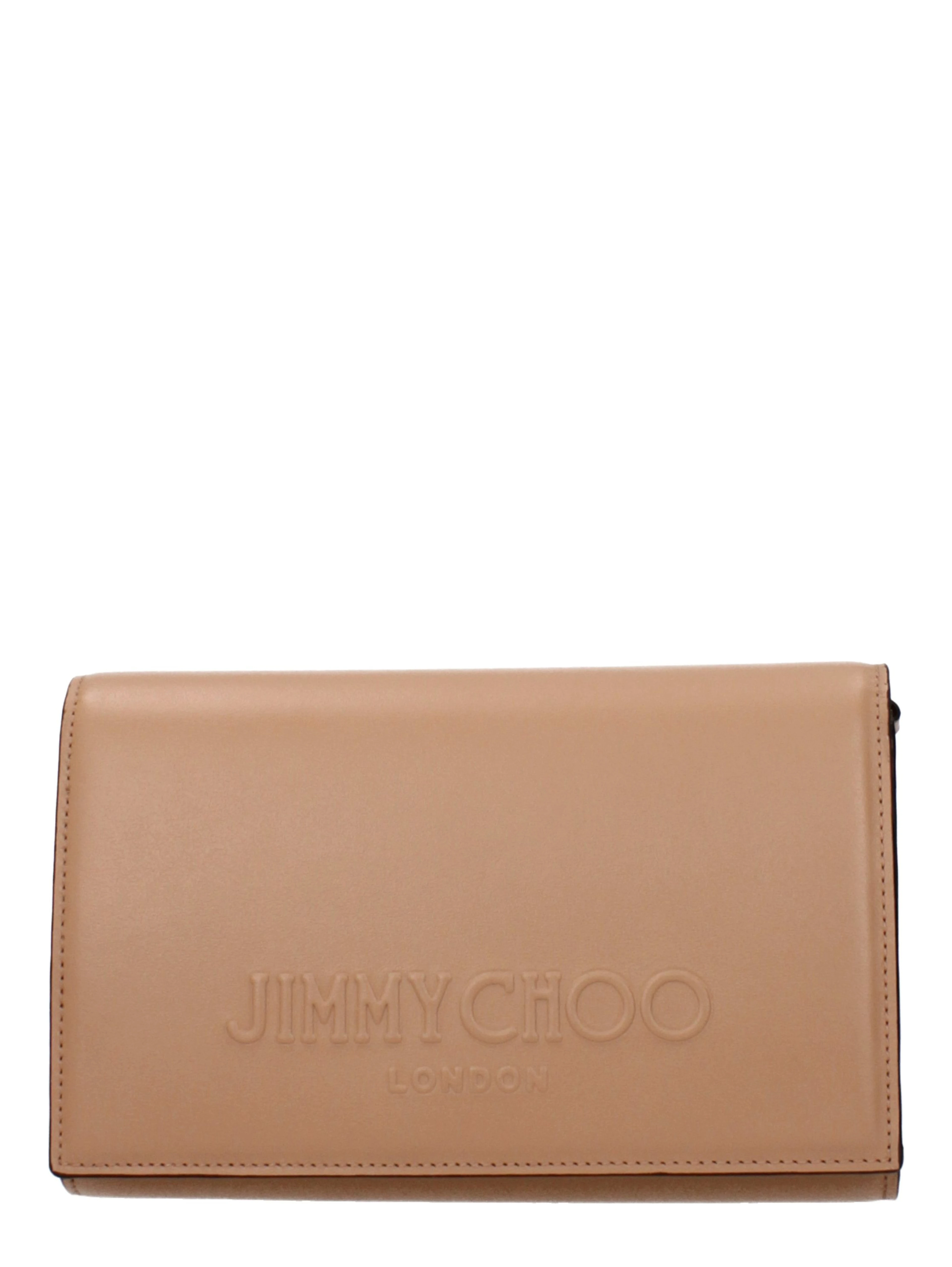 Brown Leather Clutch Bag