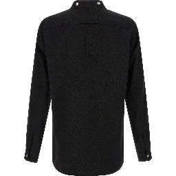 Black Cotton Blouse
