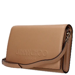 Brown Leather Clutch Bag