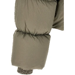 Bicolor Nylon Full-Length Jacket