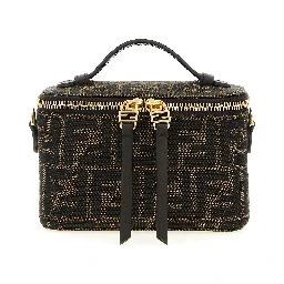 Brown Polyester Handbag
