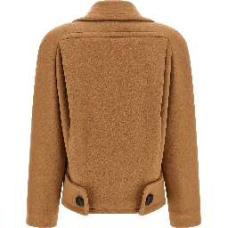 Beige Wool Coat
