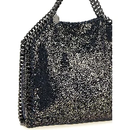 Blue Polyester Handbag