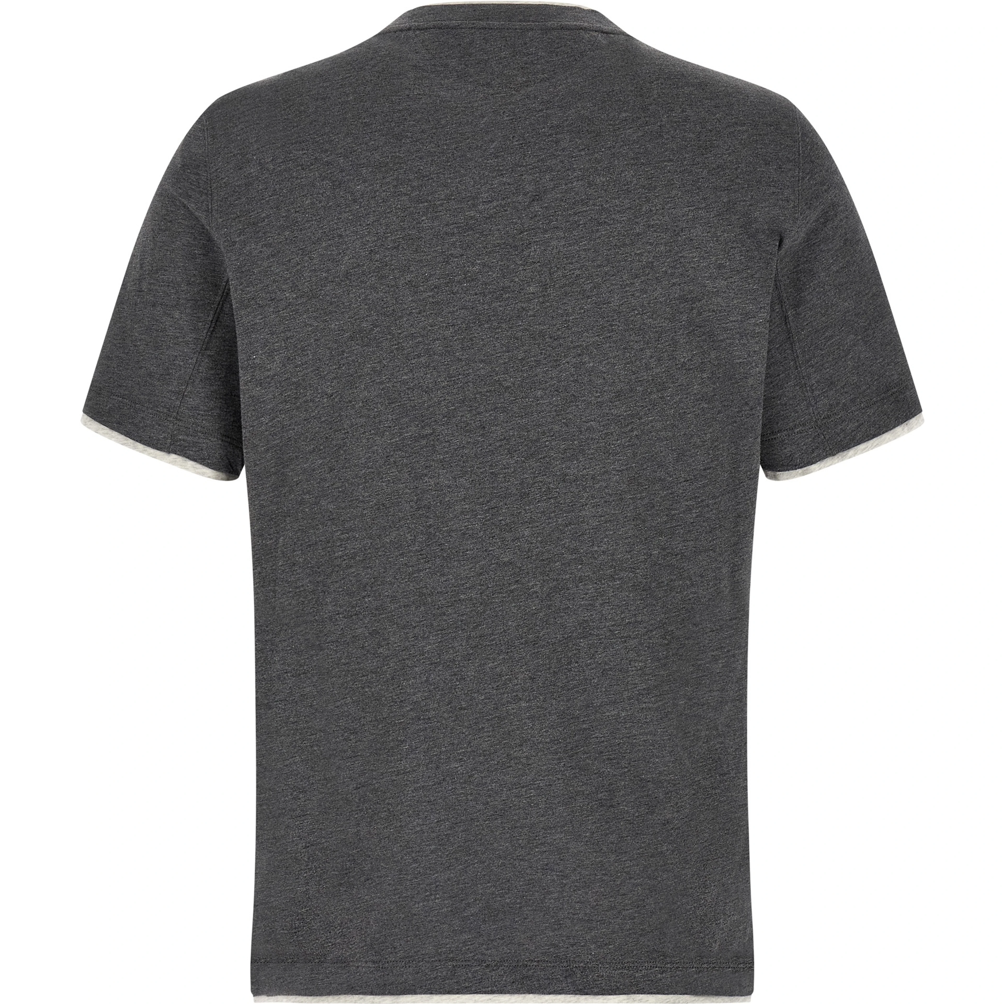 Gray Cotton T-Shirt