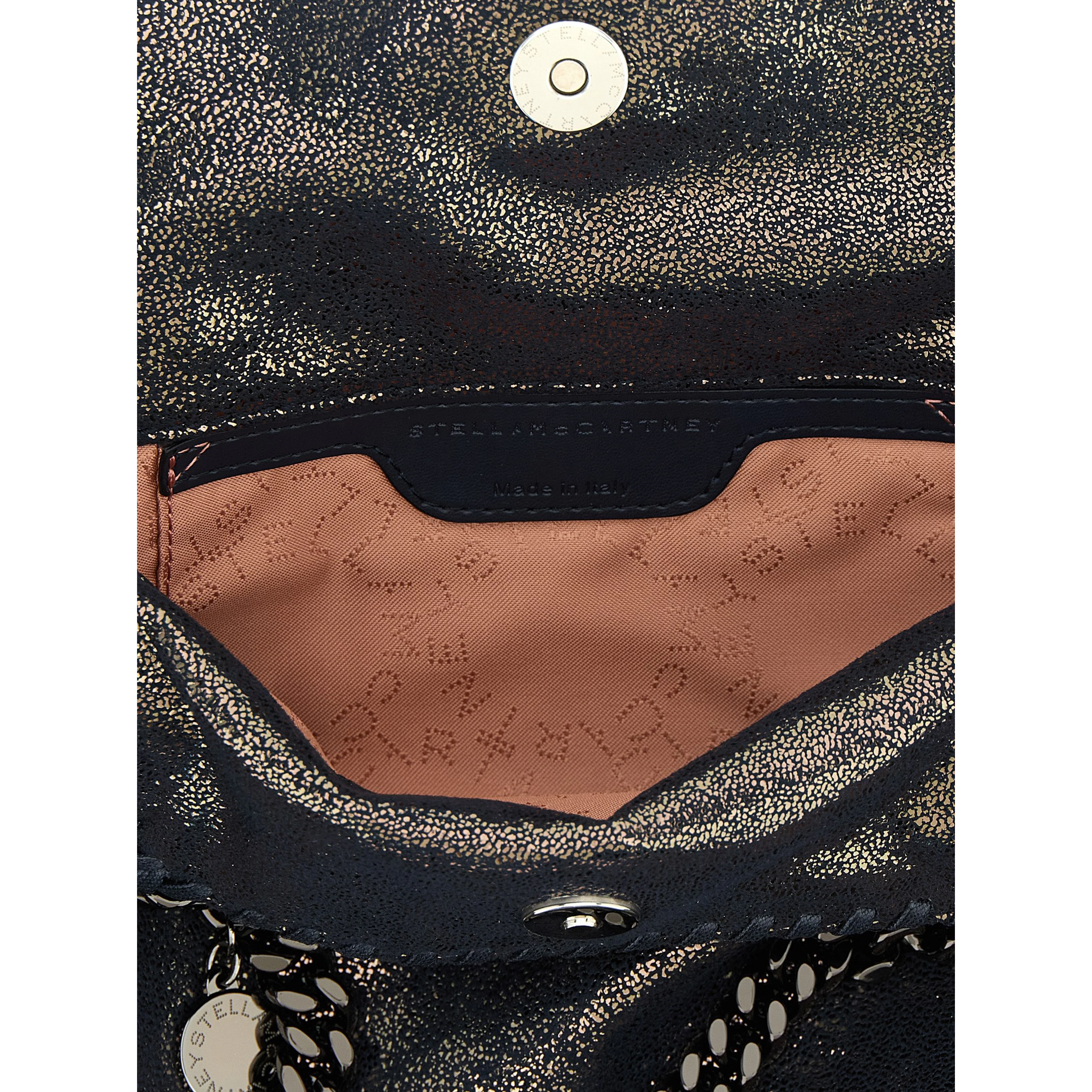 Blue Polyester Handbag
