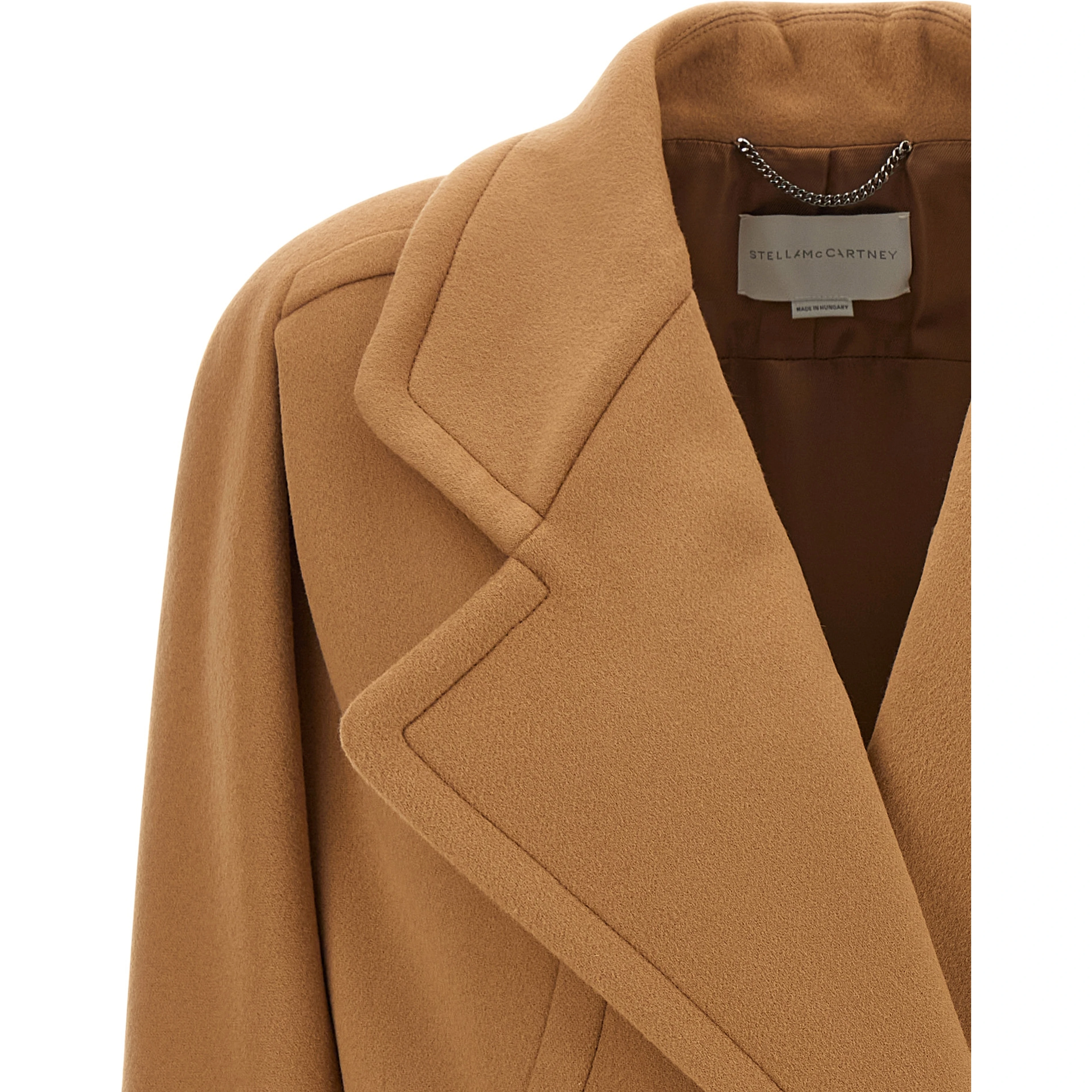 Beige Wool Coat