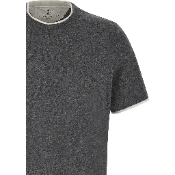 Gray Cotton T-Shirt