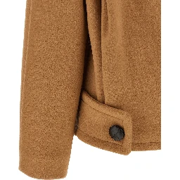 Beige Wool Coat