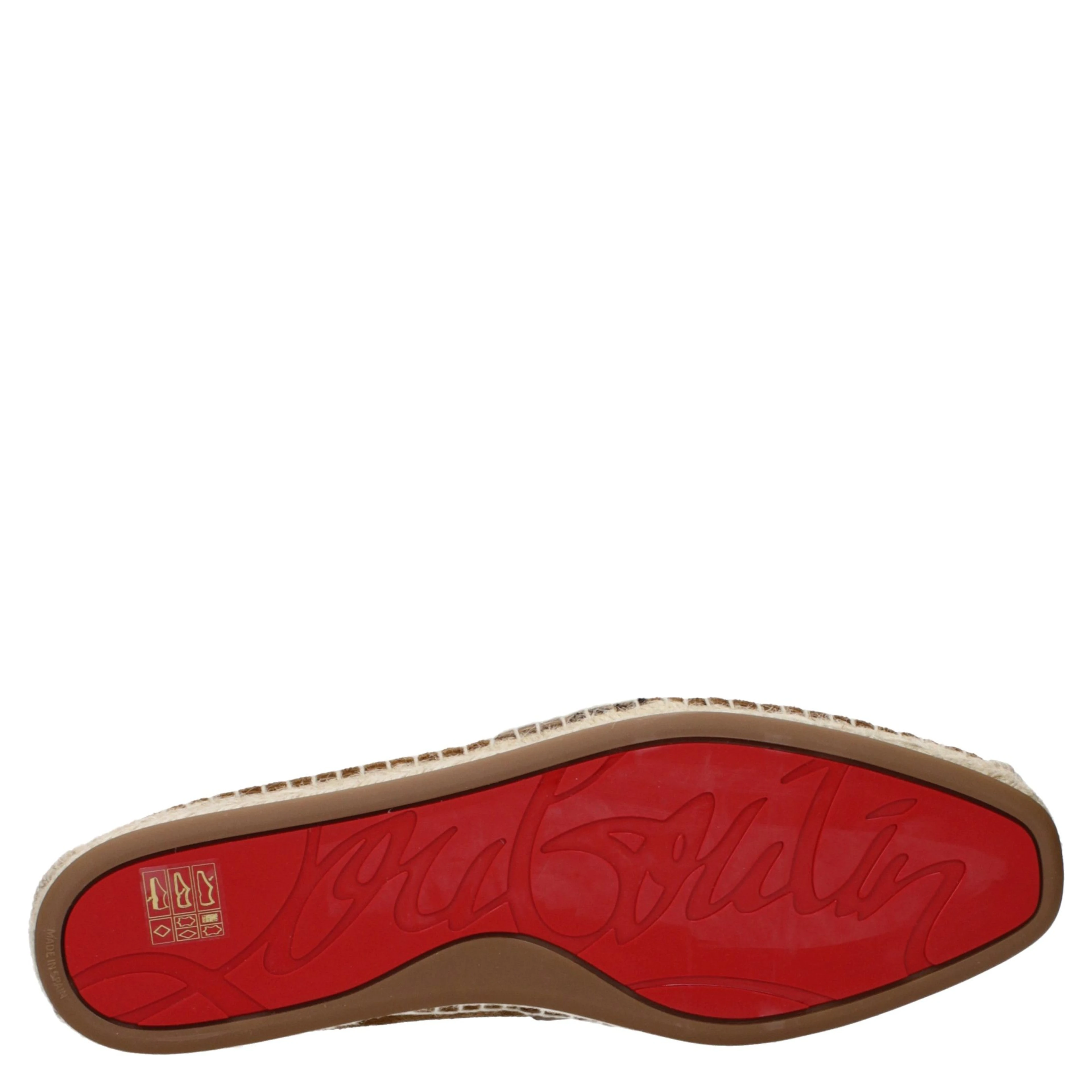 Brown Leather Espadrilles
