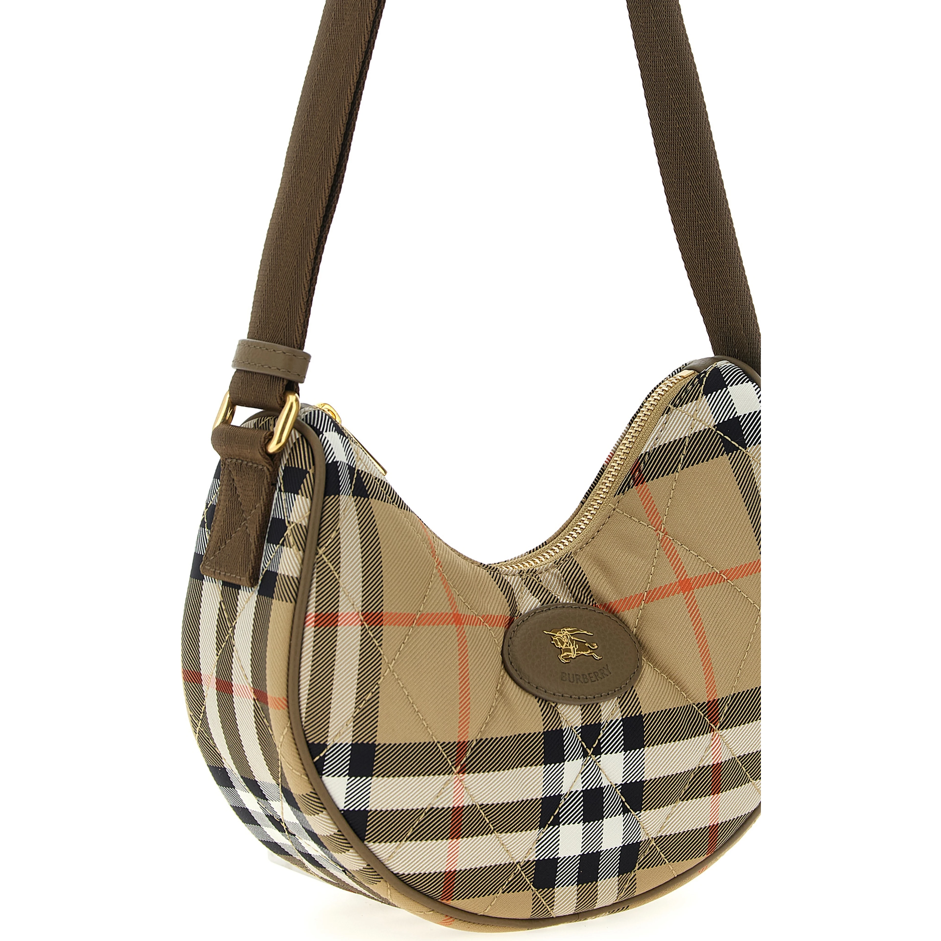 Multicolor Polyamide Crossbody Bag