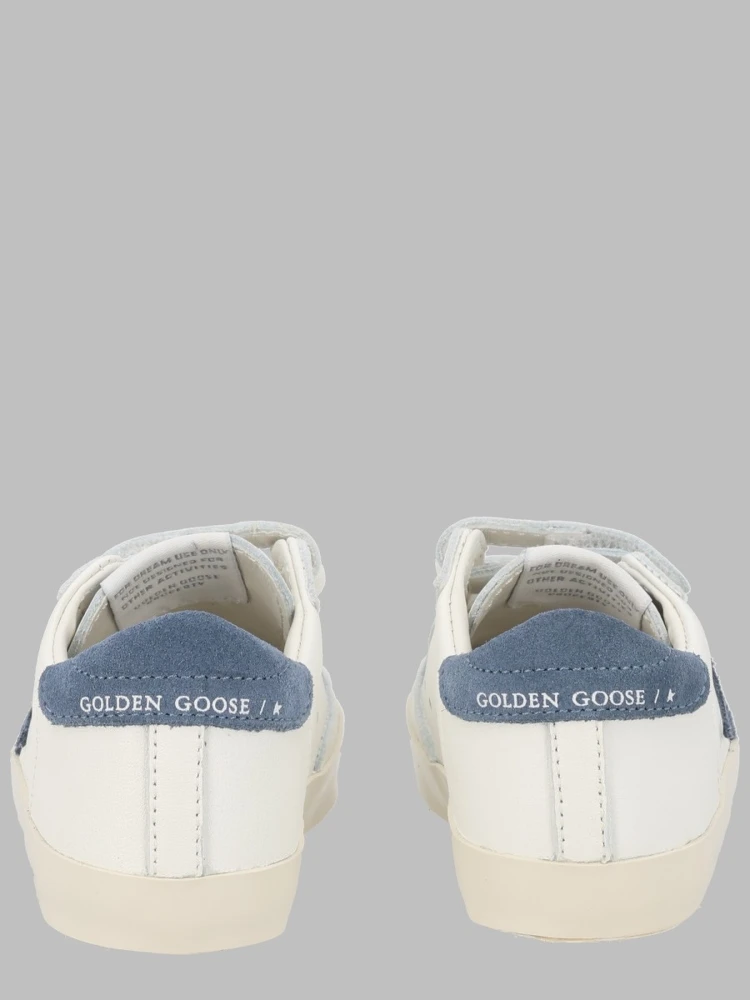 baby school nappa with print upper and strap suede star leather heel alternative