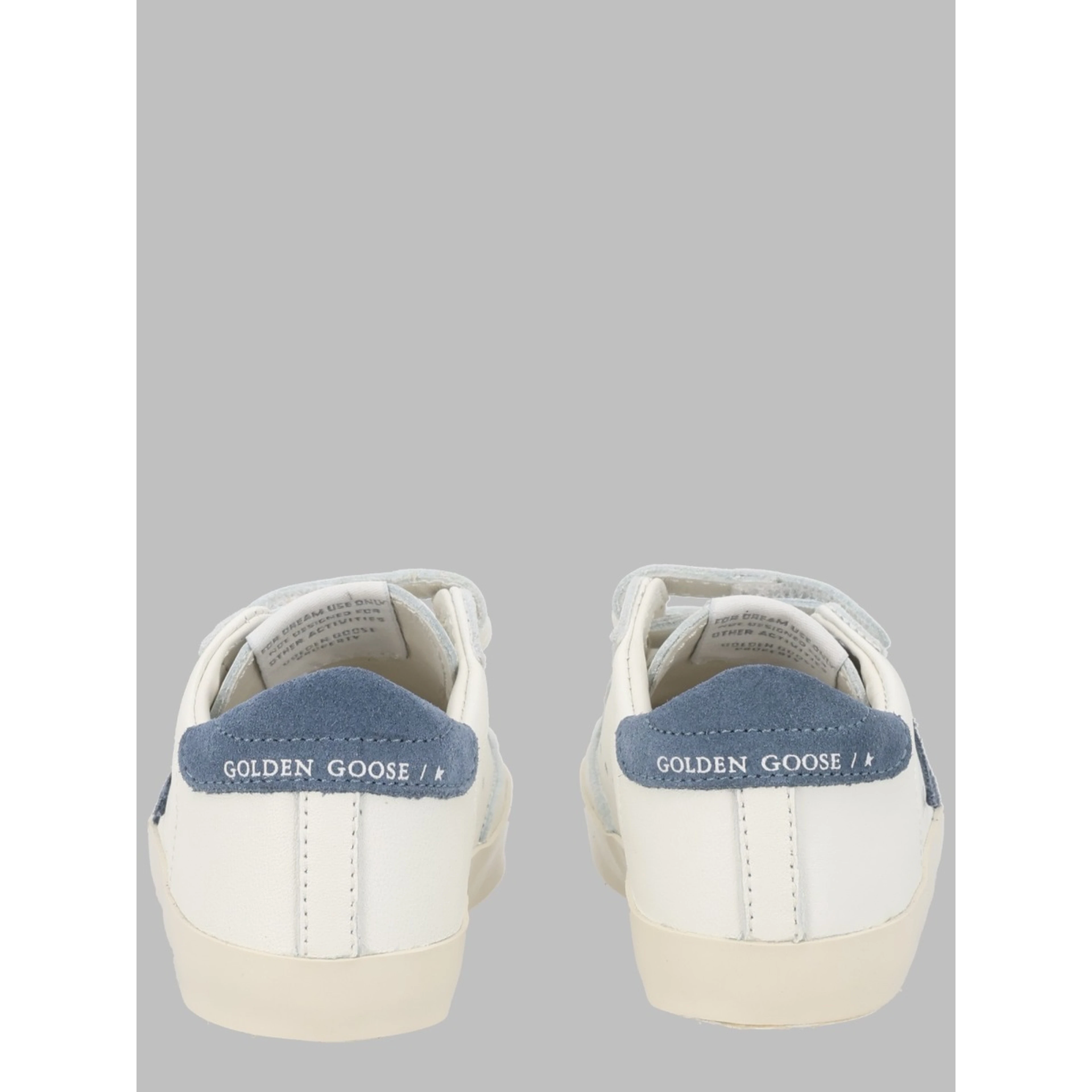 baby school nappa with print upper and strap suede star leather heel