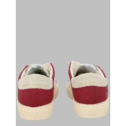 may with double quarter and toe leather upper star toe and tongue suede heel