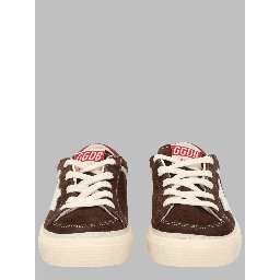 may suede upper and toe leather star and heel signature foxing