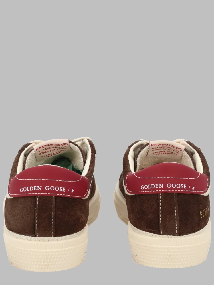 may suede upper and toe leather star and heel signature foxing alternative