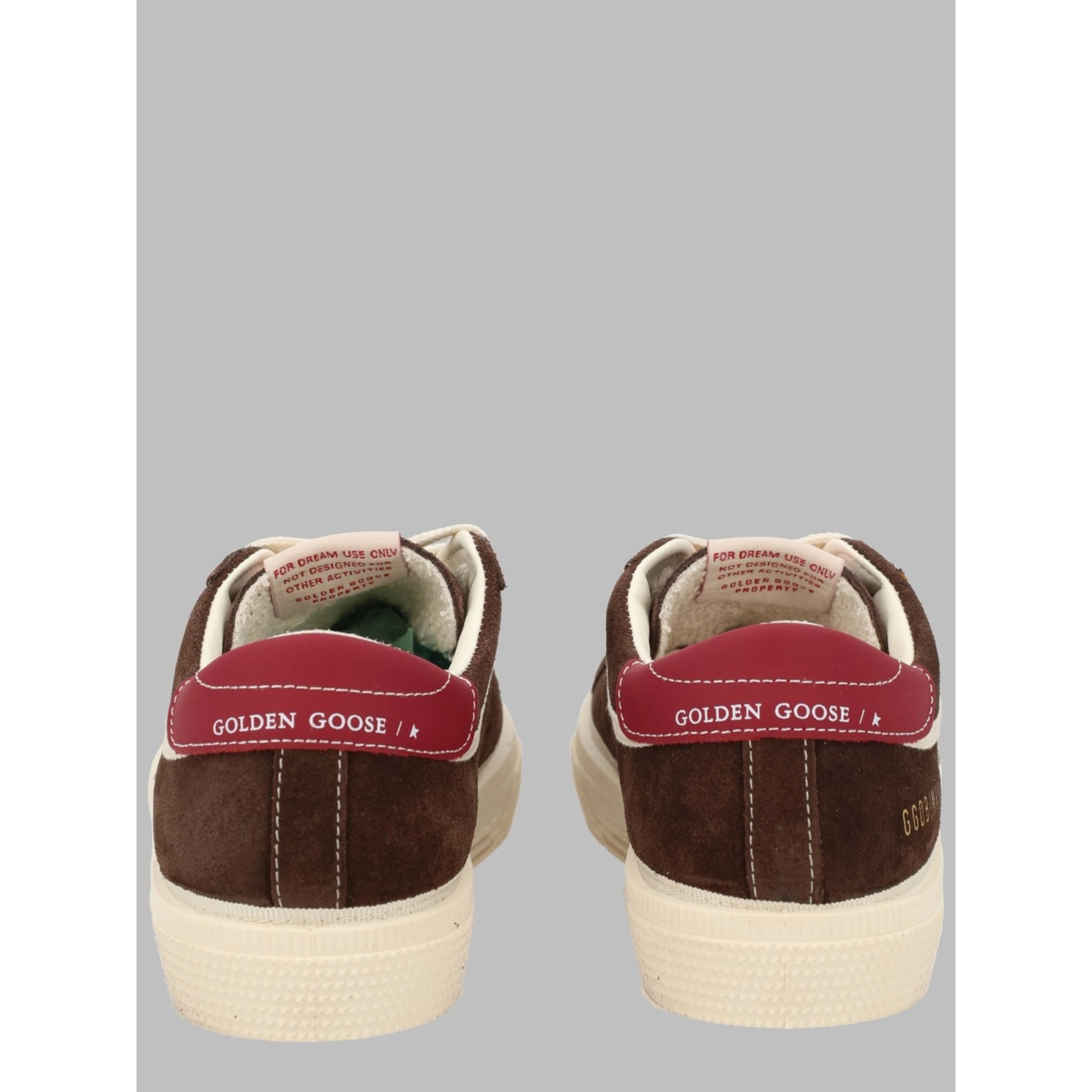 may suede upper and toe leather star and heel signature foxing