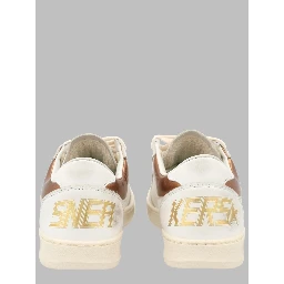 ballstar leather upper toe spur and heel laminated collar glitter star