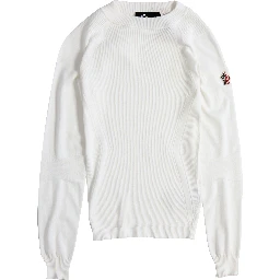 Knitted crew neck sweater