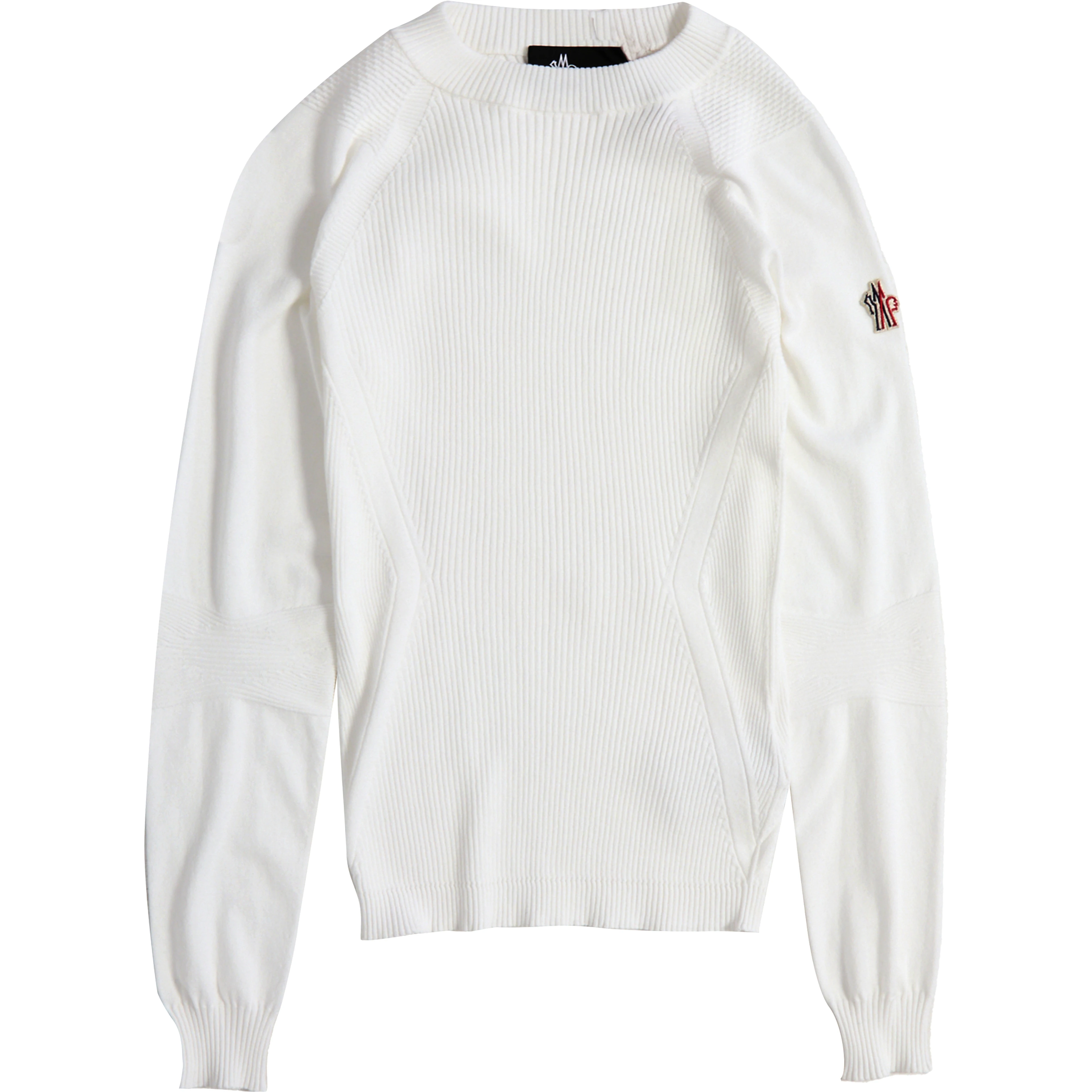 Knitted crew neck sweater