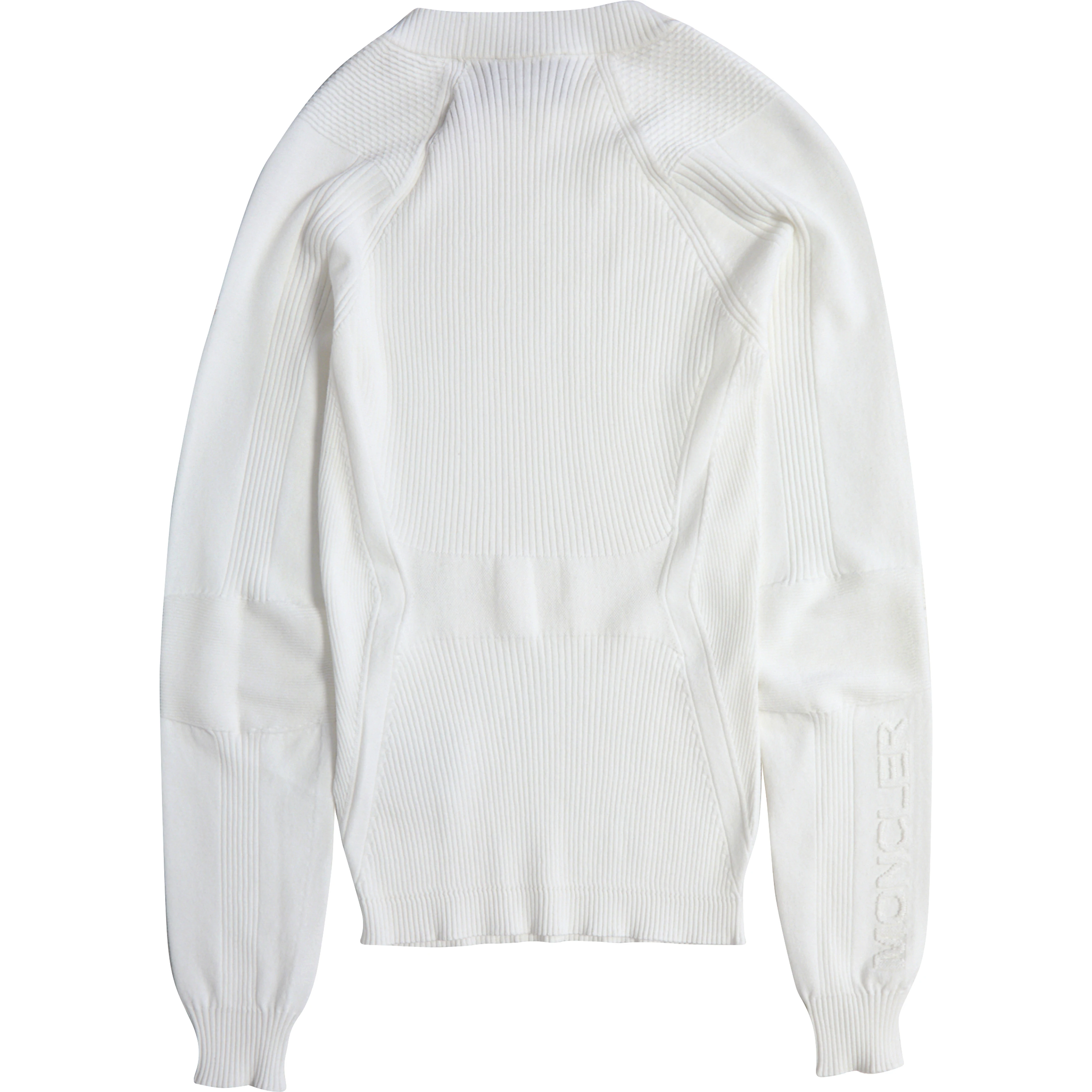 Knitted crew neck sweater