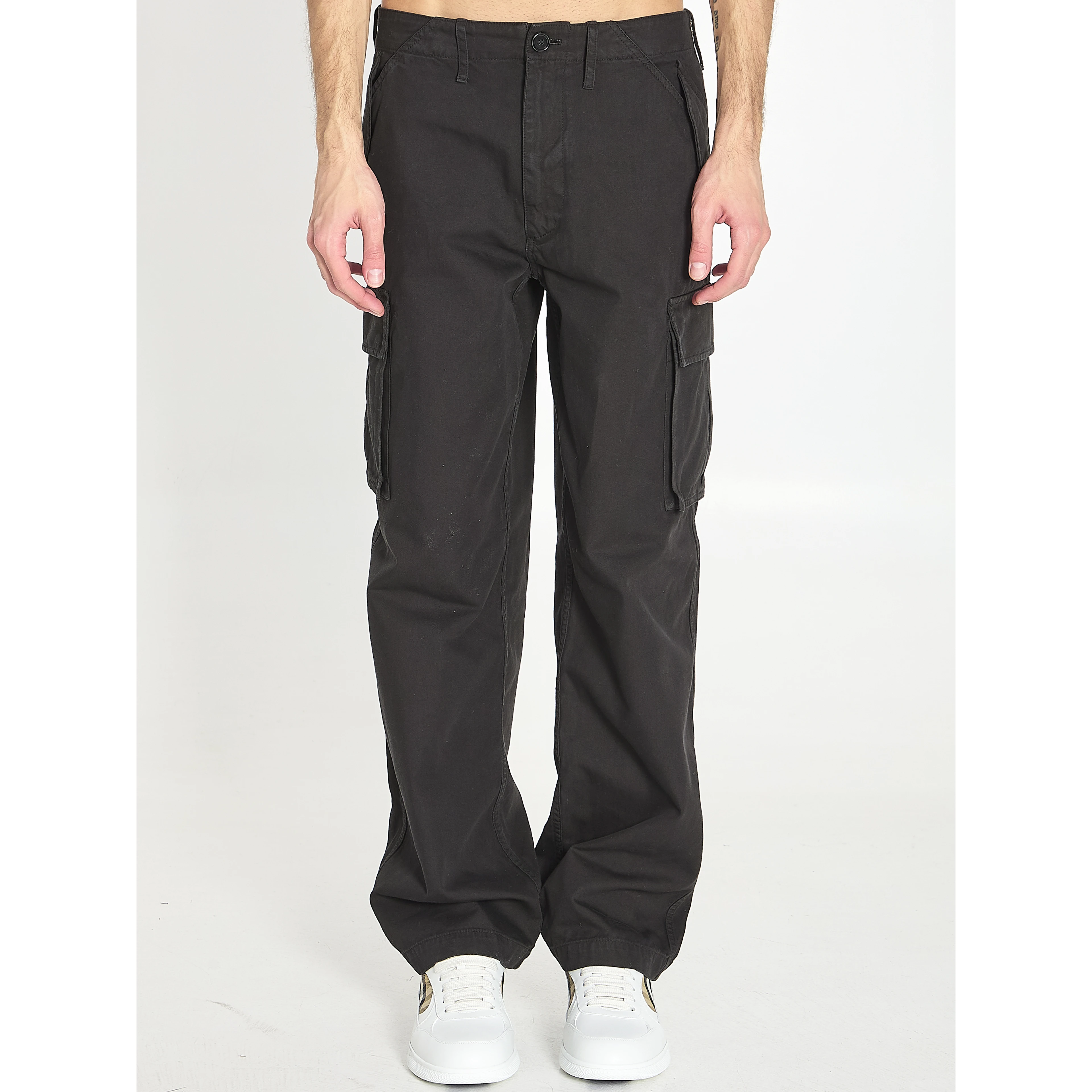 Cargo pants in cotton