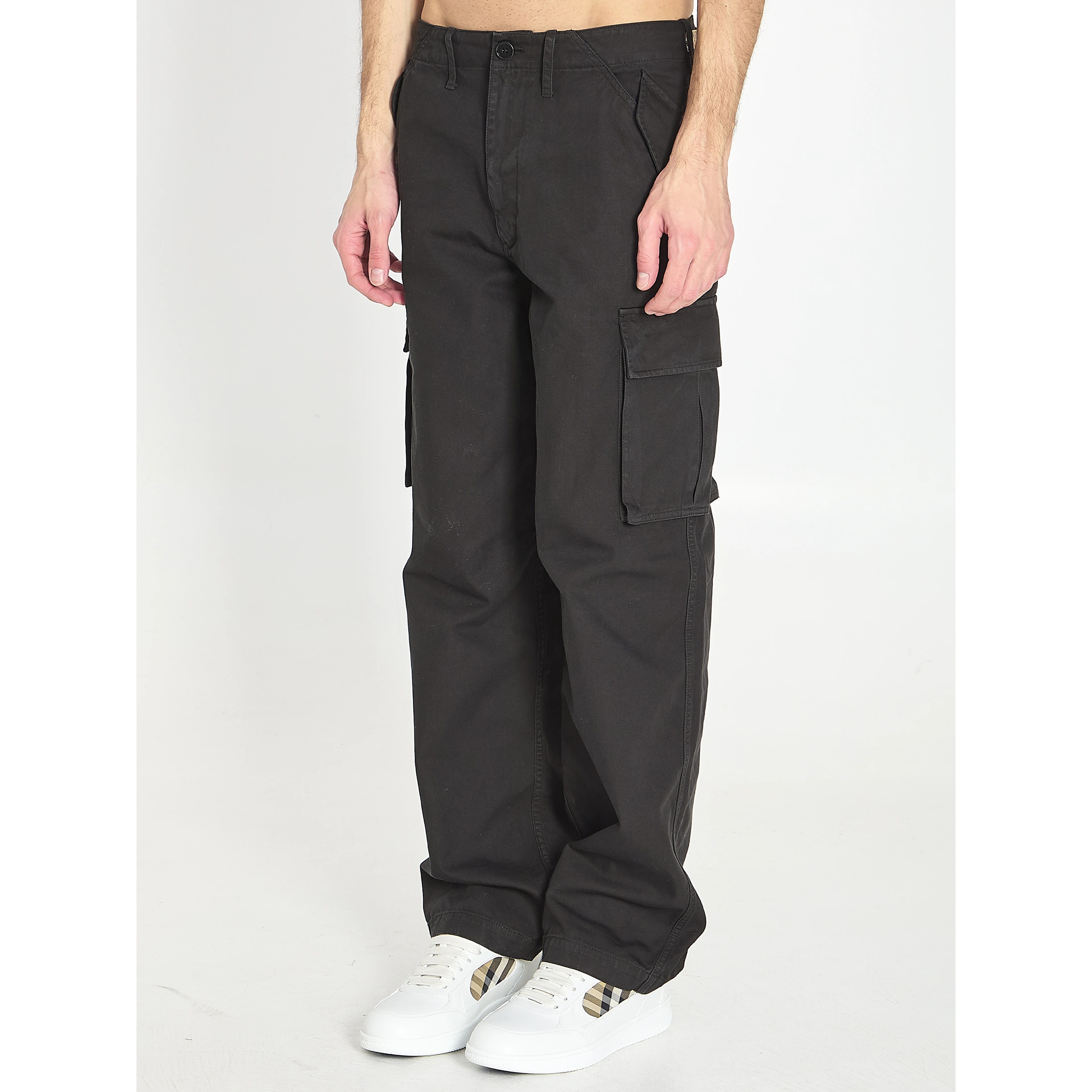 Cargo pants in cotton
