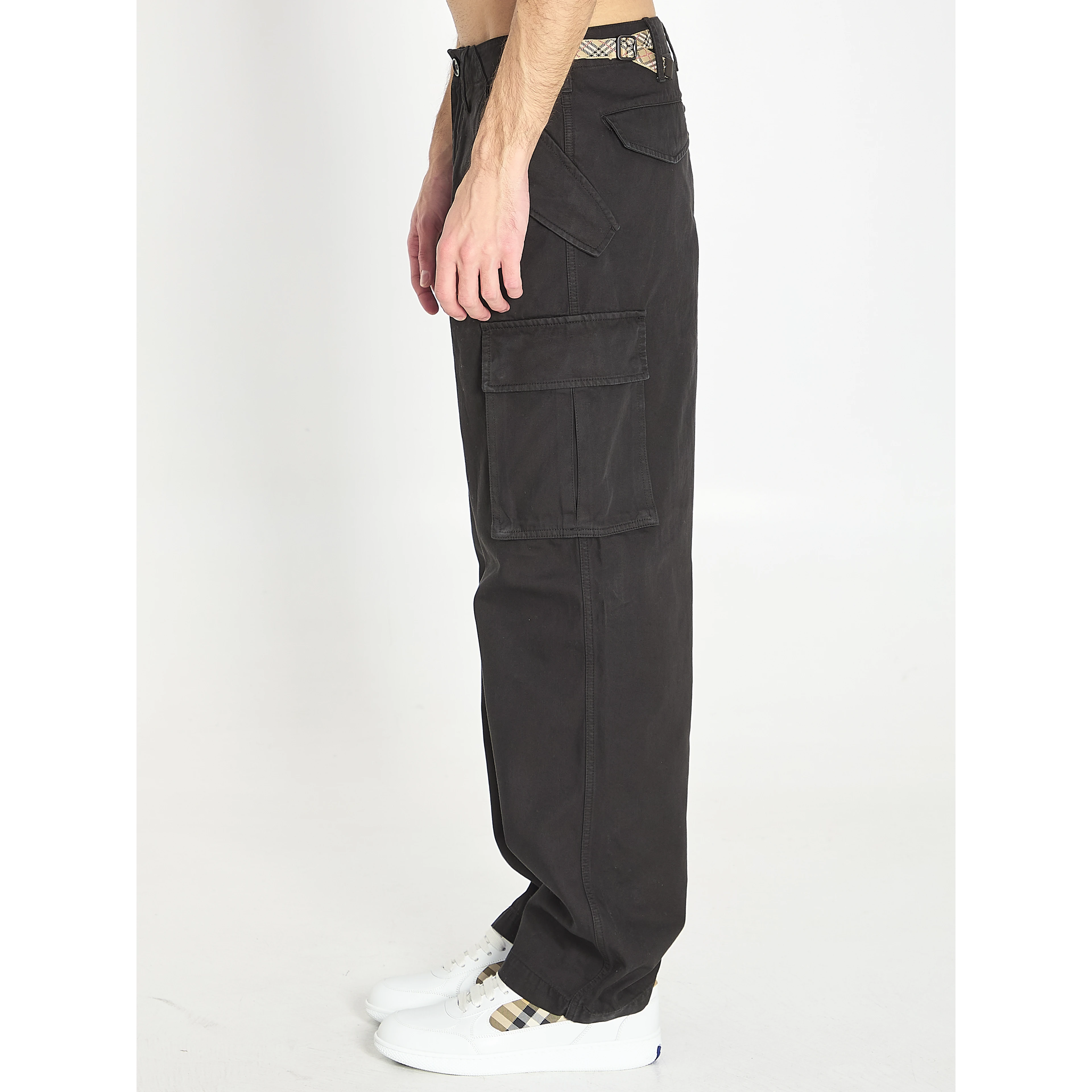 Cargo pants in cotton