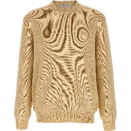 Beige Cotton Cardigan