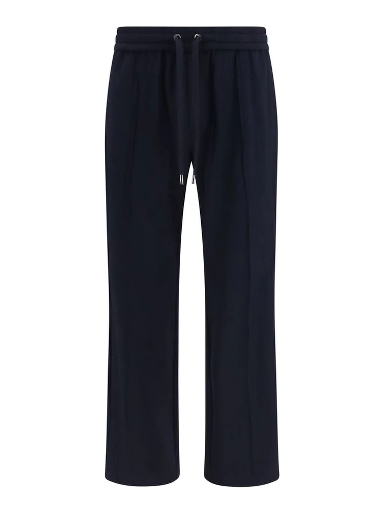 Blue Polyamide Athletic Pants