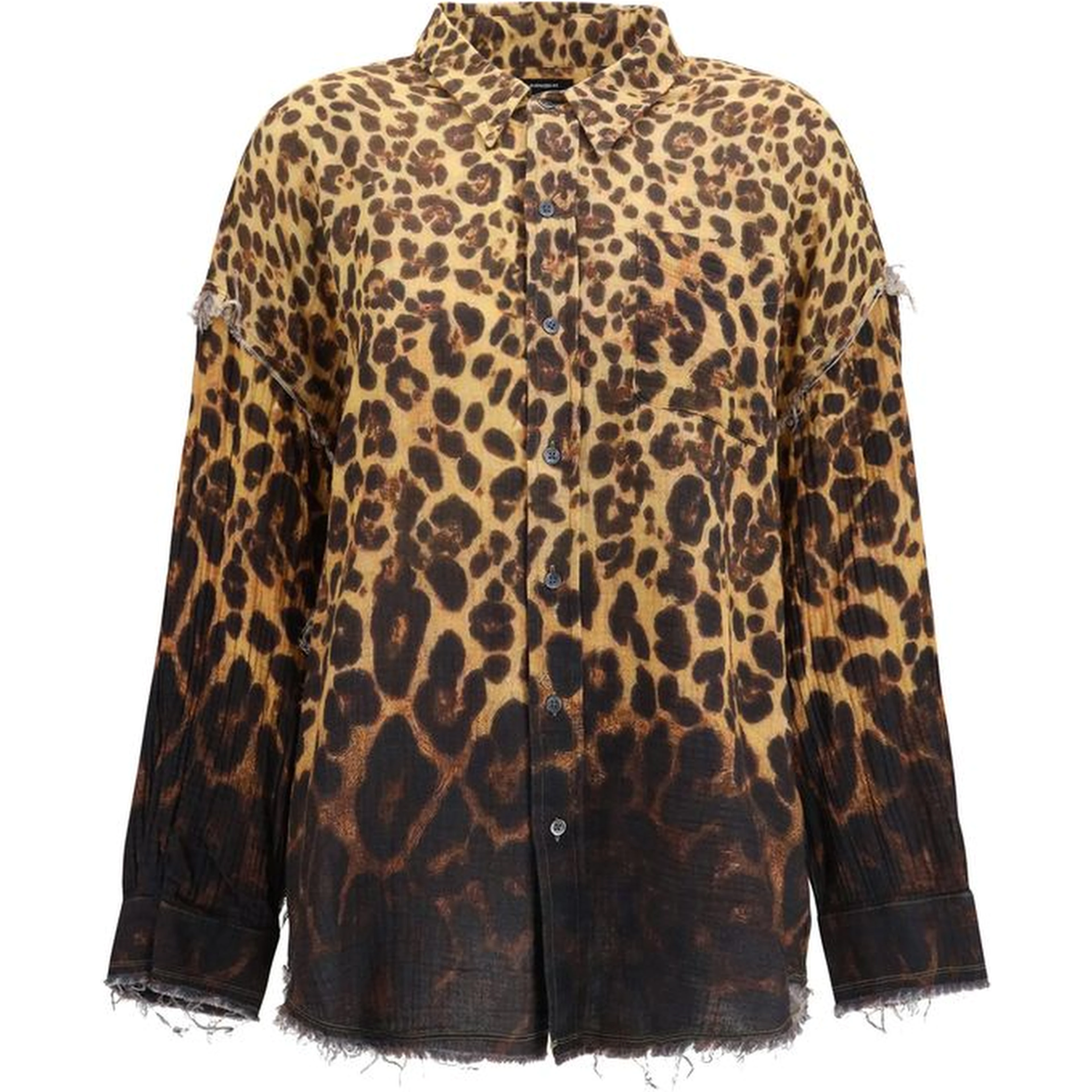 Brown Denim Shirt
