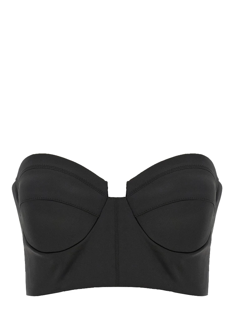 Black Polyester Tank Tops