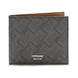 Gray Calf Leather Bos Taurus Wallet