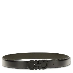 Black Calf Leather Bos Taurus Regular Belt