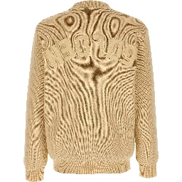 Beige Cotton Cardigan