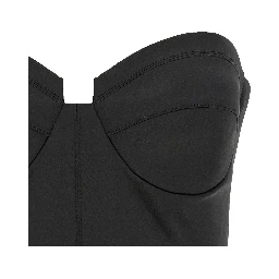 Black Polyester Tank Tops