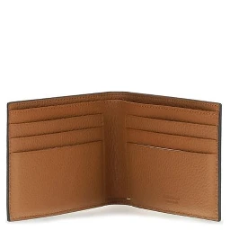 Gray Calf Leather Bos Taurus Wallet