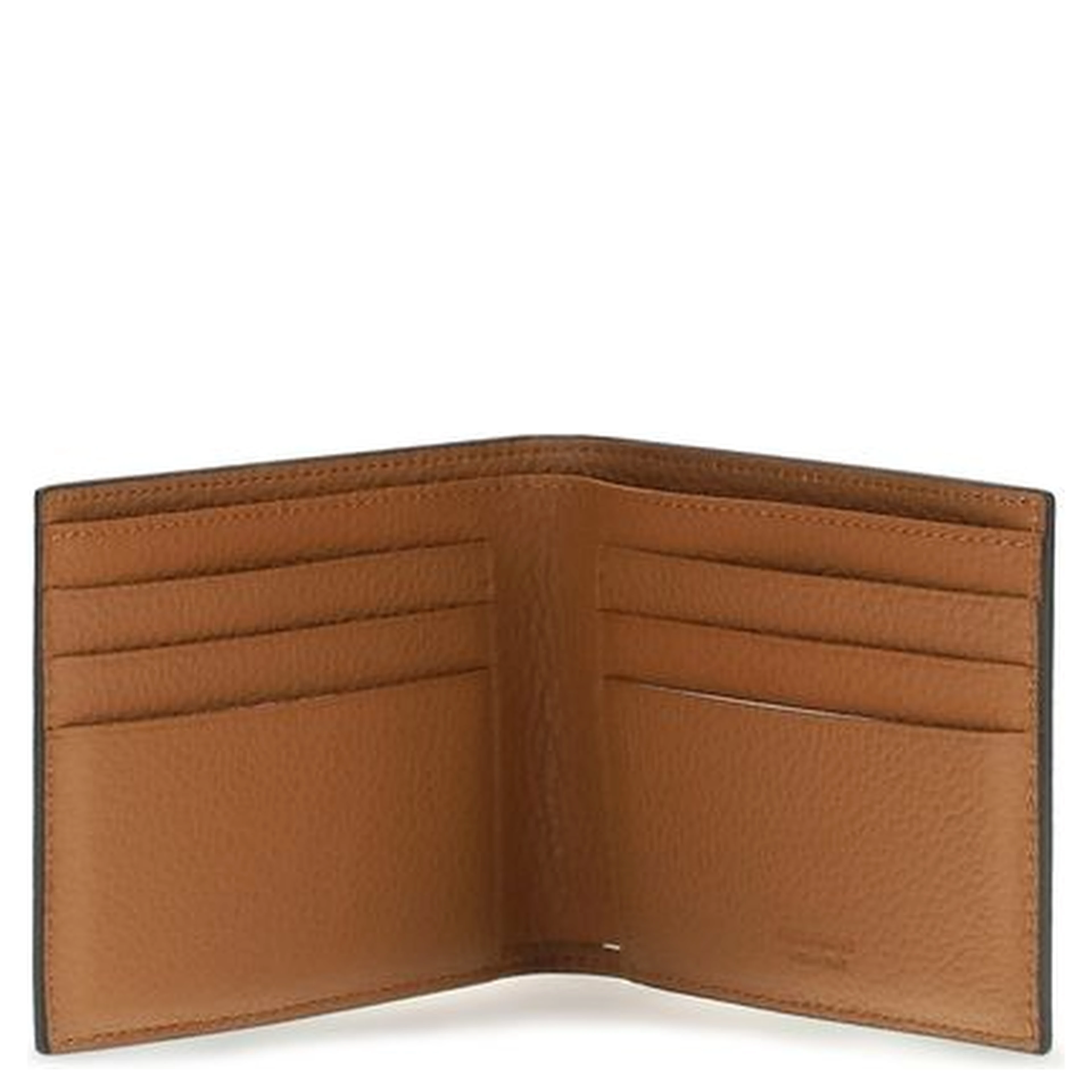 Gray Calf Leather Bos Taurus Wallet