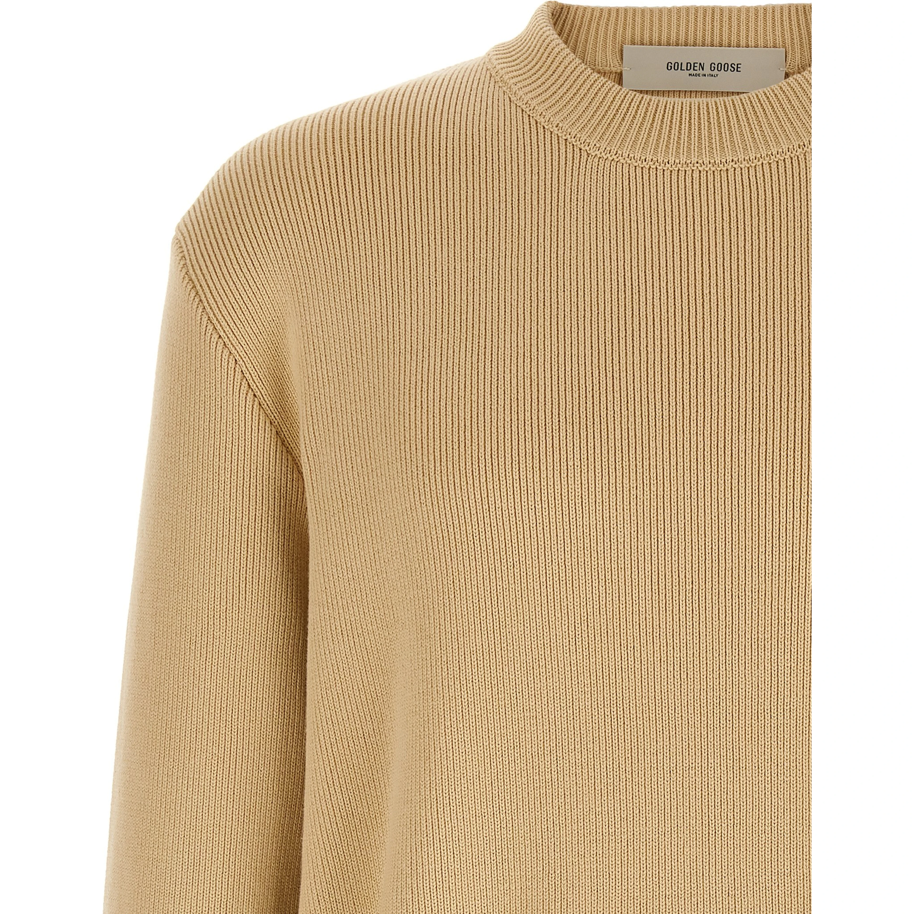 Beige Cotton Cardigan