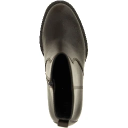 Brown Cowhide Ankle Boots