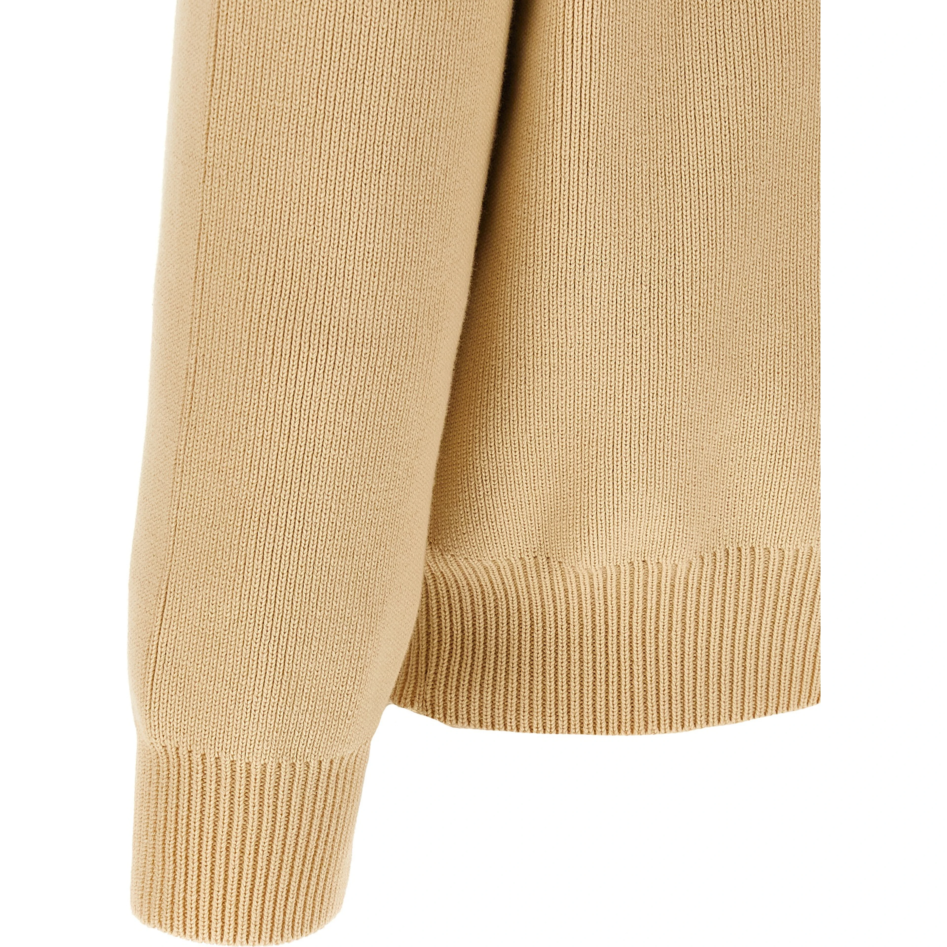 Beige Cotton Cardigan