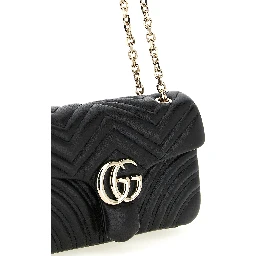Black Lamb Leather Shoulder Bag