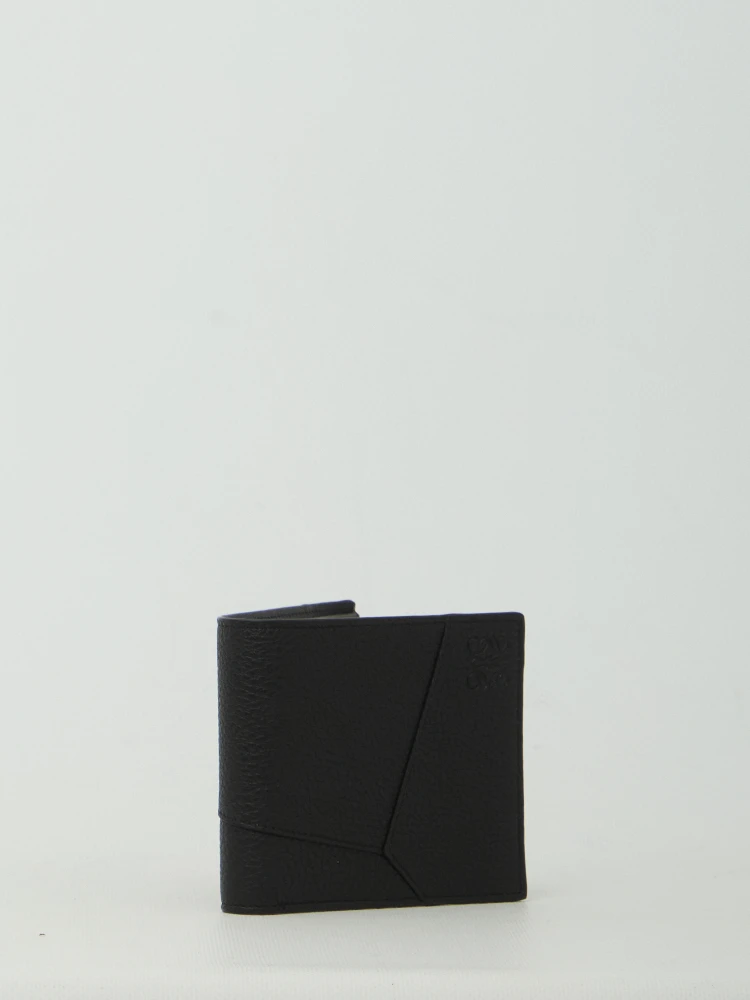 Black Puzzle Edge bifold wallet alternative